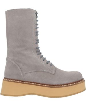 Paloma Barceló Light Ankle Boots Leather - Gray