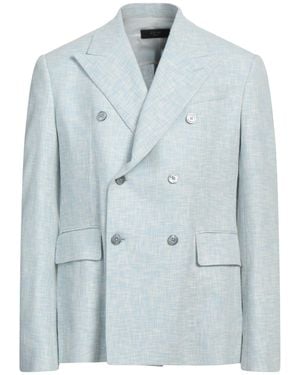 Amiri Sky Blazer Wool, Cotton, Polyamide - Blue