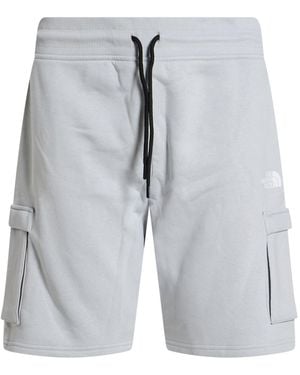The North Face Light Shorts & Bermuda Shorts Cotton, Polyester - Gray