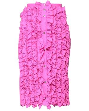 MSGM Midi Skirt - Pink