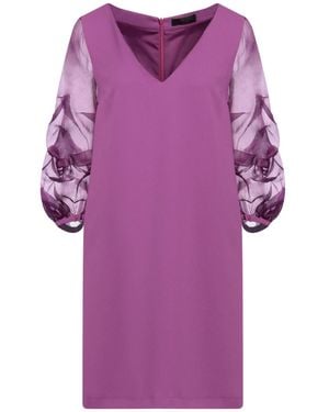 Hanita Mini Dress - Purple