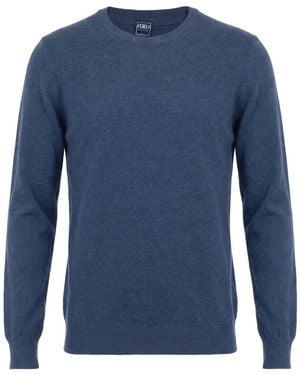 Fedeli Sweater Cashmere - Blue