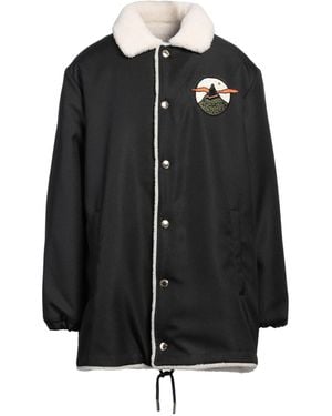 MONCLER X ROC NATION Coat Polyester, Shearling - Black