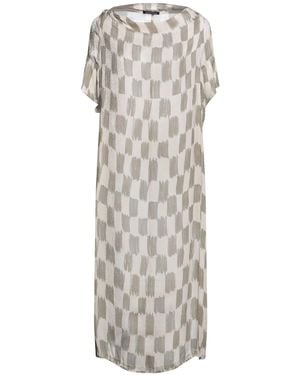 Rundholz Midi Dress - White