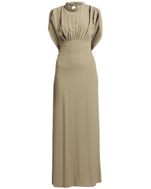 Semicouture Maxi Dress - Natural