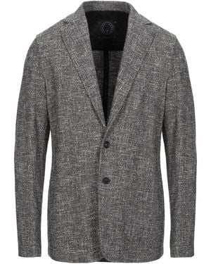 T-jacket By Tonello Blazer Cotton, Acrylic, Polyamide, Elastane - Gray