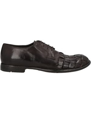 LEMARGO Dark Lace-Up Shoes Leather - Brown