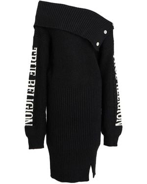 TRUE RELIGION Mini Dress - Black