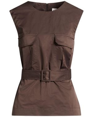 P.A.R.O.S.H. P.A.R.O..H. Top - Brown
