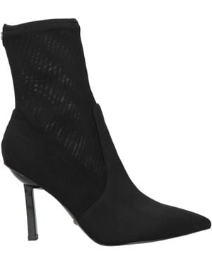 Guess Ankle Boots Textile Fibres - Black