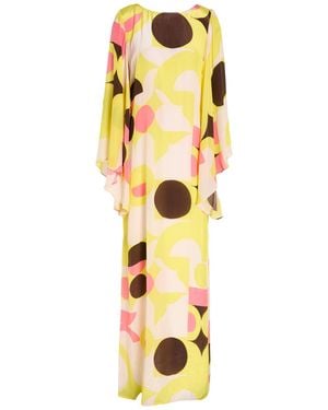 Anjuna Maxi Dress Viscose - Metallic