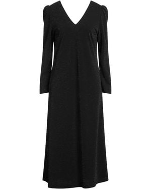 Hanita Midi Dress Polyester - Black