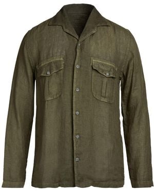 120% Lino Shirts - Green