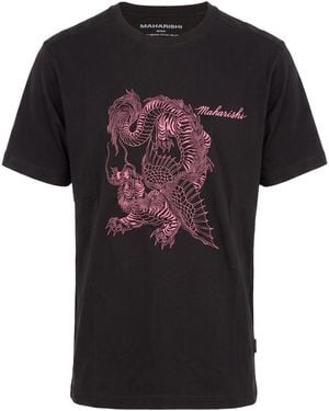 Maharishi T-Shirt Organic Cotton - Black