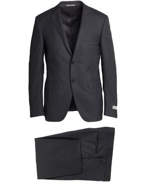 Canali Suit Wool - Blue