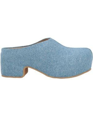 Dries Van Noten Mules & Zuecos - Azul