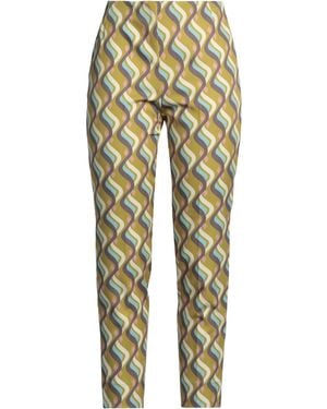 Maliparmi Lime Trousers Polyester, Elastane - Green