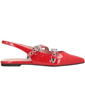 Pretty Ballerinas Ballet Flats Leather - Red
