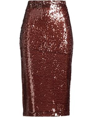 ViCOLO Midi Skirt Polyamide, Elastane - Red