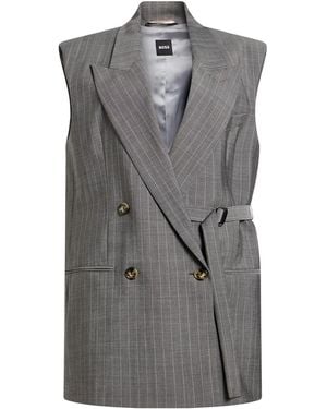 BOSS Tailored Vests - Grey