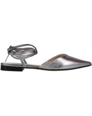 Douuod Ballet Flats Soft Leather - White