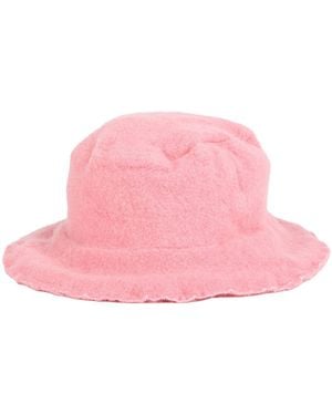 Comme des Garçons Hat Wool, Nylon - Pink