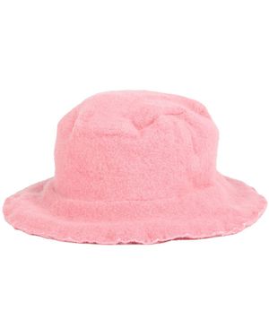 Comme des Garçons Hat Wool, Nylon - Pink