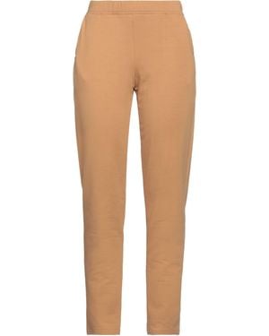 CATERINA D. Pants Cotton, Elastane - Natural