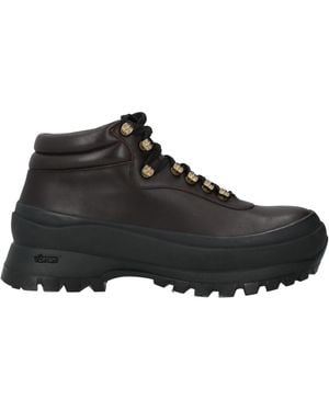 Jil Sander Botines de caña alta - Negro