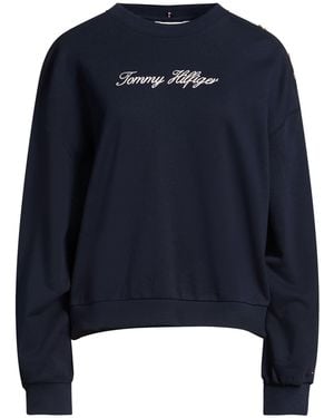 Tommy Hilfiger Sweatshirt Cotton - Blue