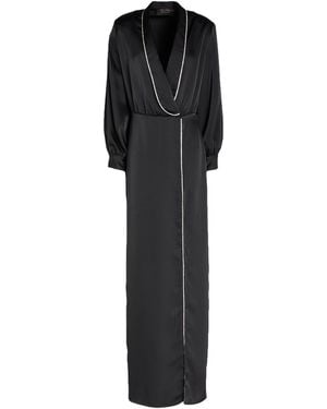 SIMONA CORSELLINI Party Edition Maxi Dress Polyester - Black