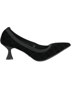 Walter Violet Pumps - Black