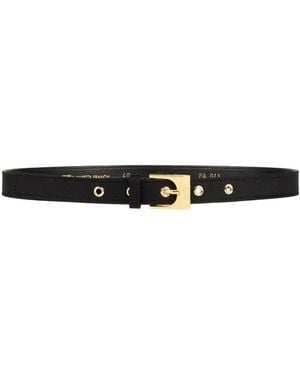 Elisabetta Franchi Belt Textile Fibers - Black