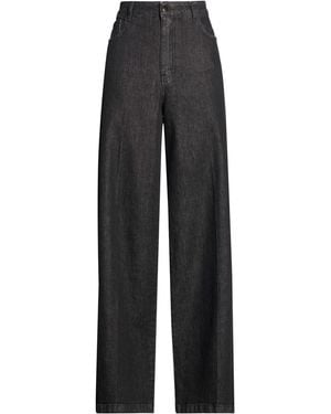 Motel Jeans Cotton, Elastane - Black