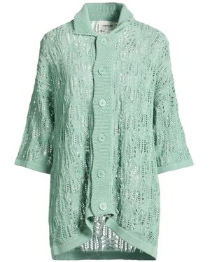 ATOMOFACTORY Light Cardigan Cotton - Green