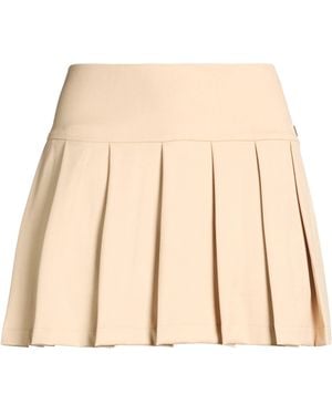 hinnominate Mini Skirt Polyester, Viscose, Elastane - Natural