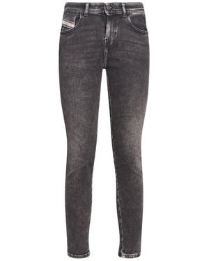 DIESEL Jeans Cotton, Elastomultiester, Elastane - Grey