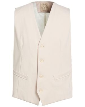 Barbati Tailored Vest Cotton, Polyamide, Elastane - White