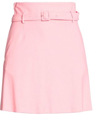 Manila Grace Mini Skirt Viscose, Polyamide, Elastane - Pink