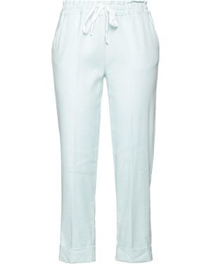 Zhelda Trousers Cotton, Linen, Polyester, Elastane - Blue
