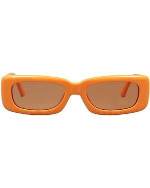 The Attico x Linda Farrow Gafas De Sol - Naranja