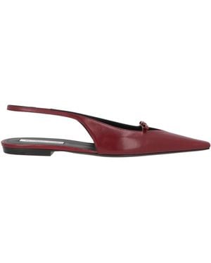 Victoria Beckham Ballet Flats - Red