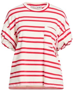 Haveone T-Shirt Cotton, Polyester, Elastane - Red
