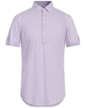 Daniele Alessandrini Shirt Cotton, Polyamide, Elastane - Purple