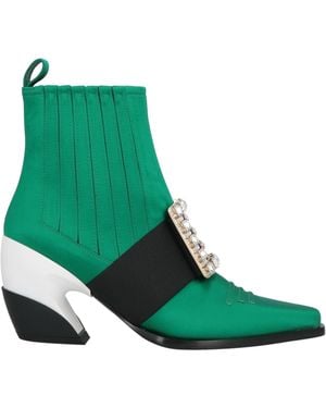 Roger Vivier Ankle Boots - Green