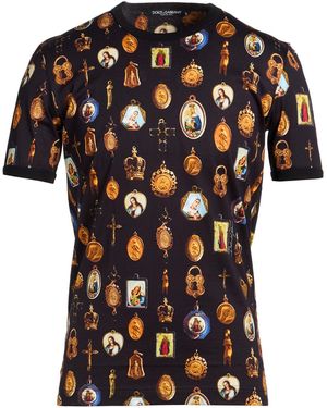 Dolce & Gabbana T-Shirts - Schwarz