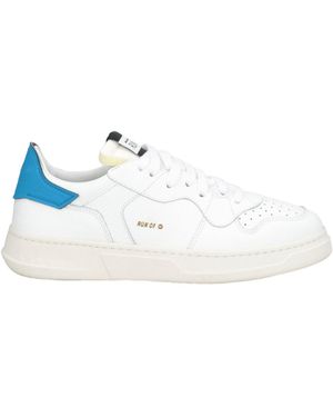 RUN OF Sneakers Leather - White