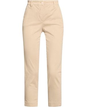 White Wise Pants Cotton - Natural