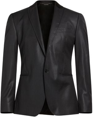 Bikkembergs Blazer Virgin Wool, Polyester - Black