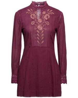 Antik Batik Minivestido - Morado